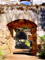 Ruins of Santa Clara church and convent in Antigua, Guatemala